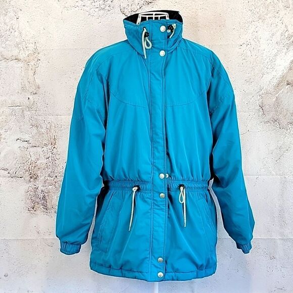 Because It's There Jackets & Blazers - Because It's There 80s vintage ski jacket in teal blue Women's Size L